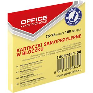 Haftnotizen Office-Products 14047611-06, gelb