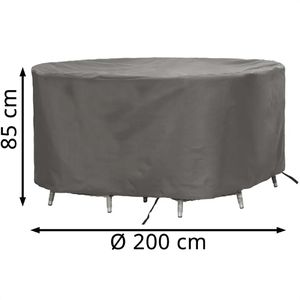 Produktbild für Gartenmöbel-Abdeckung BEST 61000033, hellgrau