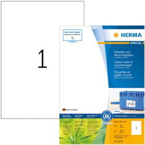 Universaletiketten Herma 10738, Special Recycling