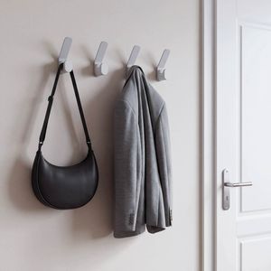 Produktbild für Kleiderhaken Durable Durastore, 184910, grau / weiß