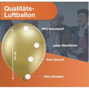 Produktbild für Luftballons TK-Gruppe gold