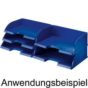 Produktbild für Briefablage Leitz 5219-00-35, Plus Jumbo, A4 quer