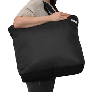 Produktbild für Einkaufstasche anndora TW-8220-A2 BLACK XXL, schwarz