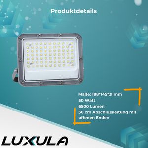 Produktbild für LED-Außenstrahler Luxula LX400233, IP65 wasserdicht