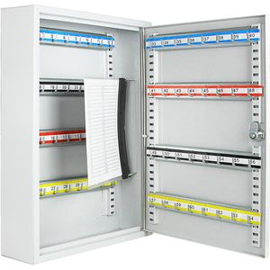 Produktbild für Schlüsselkasten HMF 1356407, weiß, mit Zylinderschloss