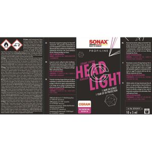 Produktbild für Scheinwerfer-Aufbereitung Sonax Profiline, Headlight Coating