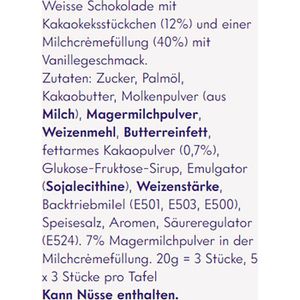 Produktbild für Tafelschokolade Milka Oreo White