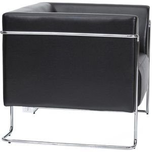 Produktbild für Loungesessel hJh-OFFICE CURACAO, 713330, schwarz