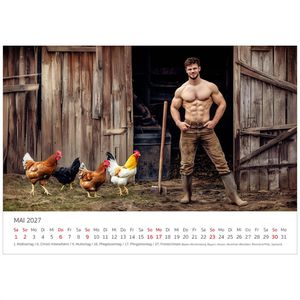 Produktbild für Erotikkalender Edition-Seidel 32484 Bauern zum Verlieben, 2027