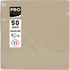 Produktbild für Servietten PROnappe SV622042I, schnurbraun