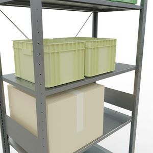 Produktbild für Schwerlastregal Schulte 12752, 7 Metallböden