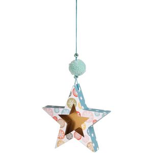 Produktbild für Motivpapier Folia 49049 Winterzauber, 24 x 34 cm