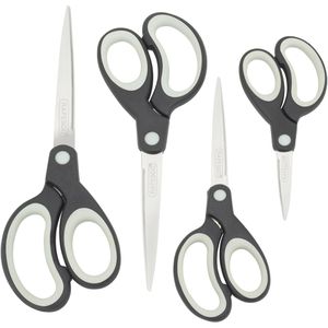 Produktbild für Büroschere RAPESCO 1574 Soft Grip, mit Softgrip