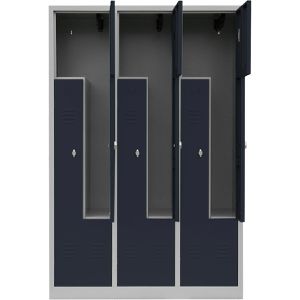 Produktbild für Spind Lüllmann 525128, Z-Spind, anthrazit