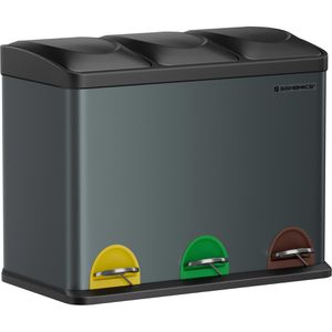 Produktbild für Mülleimer Songmics LTB45G, grüngrau