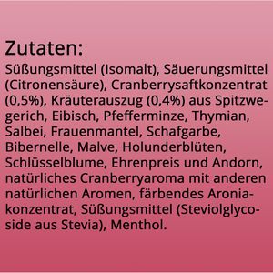 Produktbild für Kräuterbonbons Ricola Cranberry