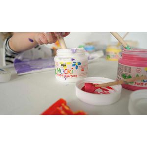 Produktbild für Fingerfarbe Kreul Mucki 28420, Stoff-Fingerfarbe