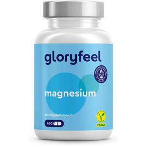 Magnesium gloryfeel Oxid, 400 Kapseln