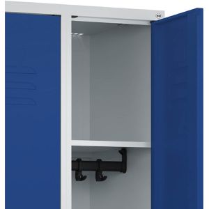 Produktbild für Spind CP-Möbel 80002-20 Classic PLUS, Doppelspind, blau
