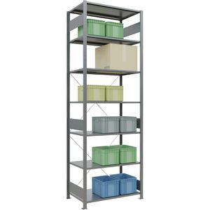 Produktbild für Schwerlastregal Schulte 12762, 7 Metallböden