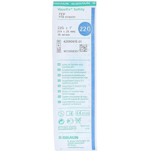 Produktbild für Kanülen B.Braun Vasofix Safety-W PUR, 50 Stück