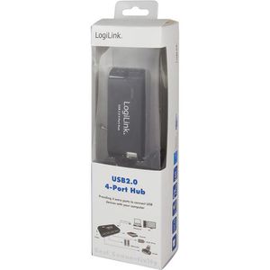 Produktbild für USB-Hub LogiLink UA0085, schwarz