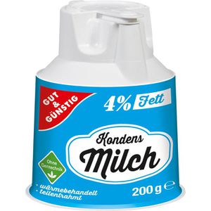 Produktbild für Kondensmilch Gut&amp;Günstig 4% Fett