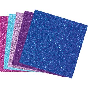 Fotokarton Folia Glitterkarton Ice 50 x 70 cm