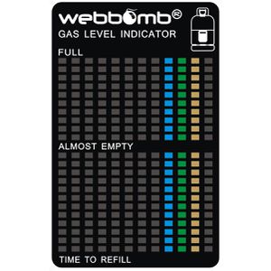Gasflaschen-Füllstandsanzeige Webbomb 6219