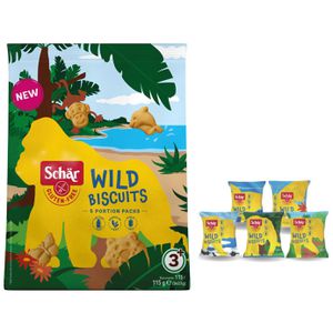 Produktbild für Kekse Schär Wild Biscuits mit Vanillegeschmack