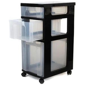 Produktbild für Schubladenwagen Really-Useful-Box mit 3 Schubladen