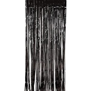 Lametta Oblique-Unique 528, glatt, schwarz