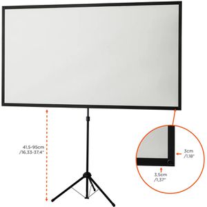 Produktbild für Beamer-Leinwand Celexon Ultra-lightweight