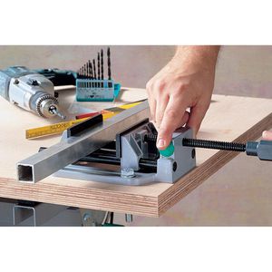 Produktbild für Maschinenschraubstock Wolfcraft universal, 3410000