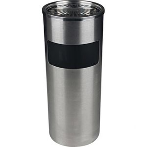 Produktbild für Aschenbecher Alco 2940, silber, für Outdoor