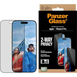 Produktbild für Displayschutzfolie PanzerGlass P25586, Privacy