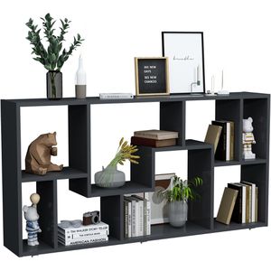 Produktbild für Bücherregal VCM Lanisa L, 919093, anthrazit