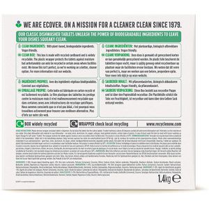 Produktbild für Spülmaschinentabs Ecover Classic Lemon &amp; Lime