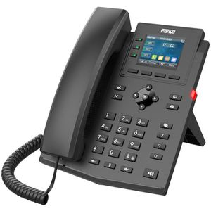 Telefon Fanvil X303-2, schwarz