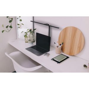 Produktbild für Schreibtischlampe Hansa Novano, schwarz, LED, dimmbar