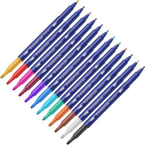 Kalligraphie-Stift Staedtler TB12 Calligraphy, farbig sortiert