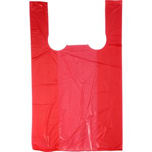 Produktbild für Plastiktüten Böttcher-AG rot