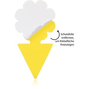 Produktbild für Gelbtafeln Rovar Gelbsticker, 6 x 13 cm, zum Stecken