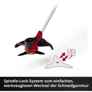 Produktbild für Rasentrimmer Einhell AGILLO 36/255 BL-Solo, Akku