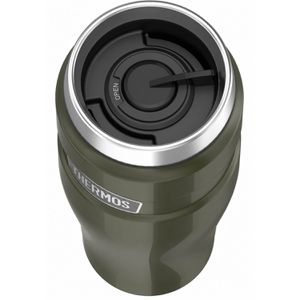 Produktbild für Thermobecher Thermos Stainless King Mug green mat, grün