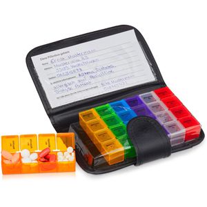 Tablettenbox Relaxdays 7 Tage