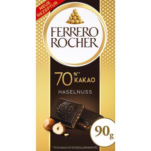 Tafelschokolade Ferrero-Rocher Zartbitter