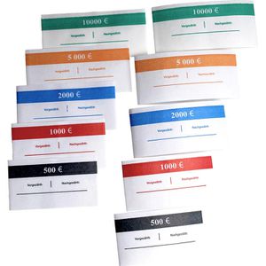 Produktbild für Geldbanderolen effektivo 10374, 100 Euro