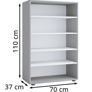 Produktbild für Schuhregal VCM Lona XL, aus Holz