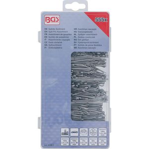Produktbild für Splinte BGS-technic 8048-1, aus Edelstahl, Sortiment
